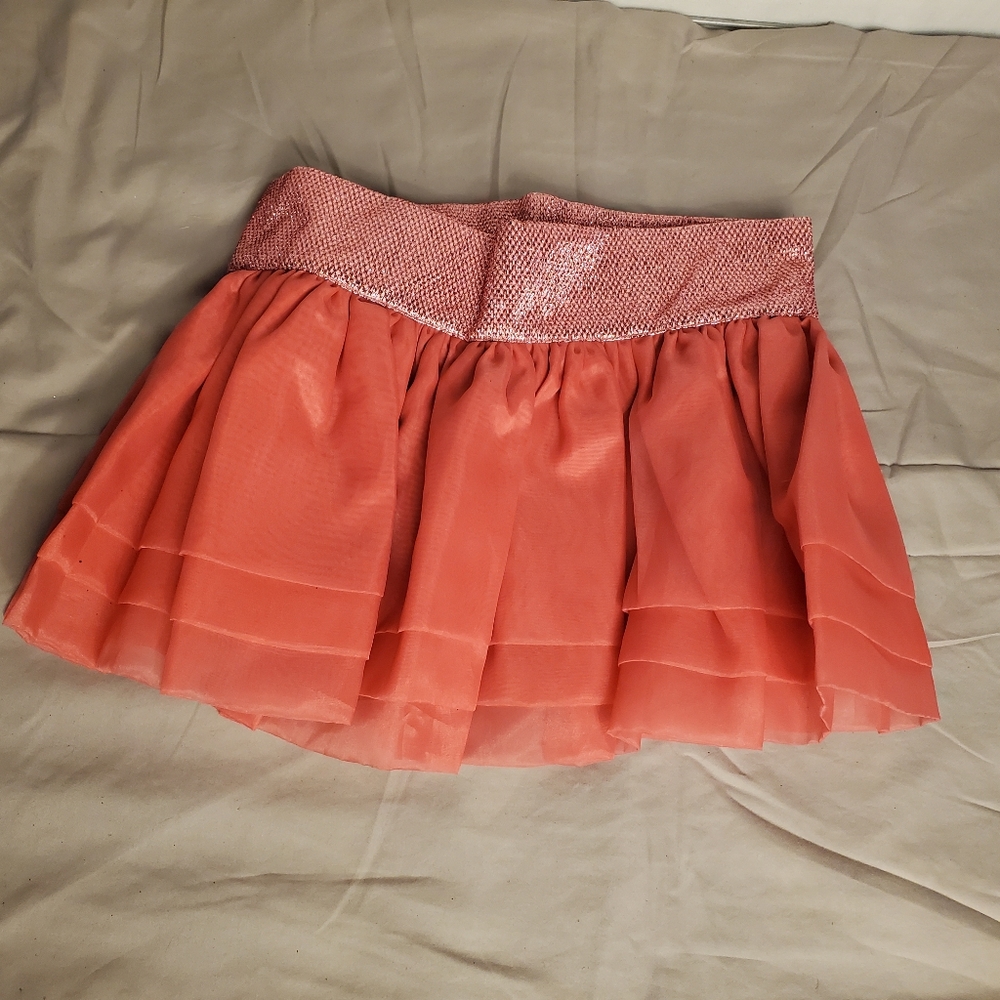 Pink Velcro Strap Waist Tutu Skirt Costume Halloween Pet Animal Dog/Cat/Farm L